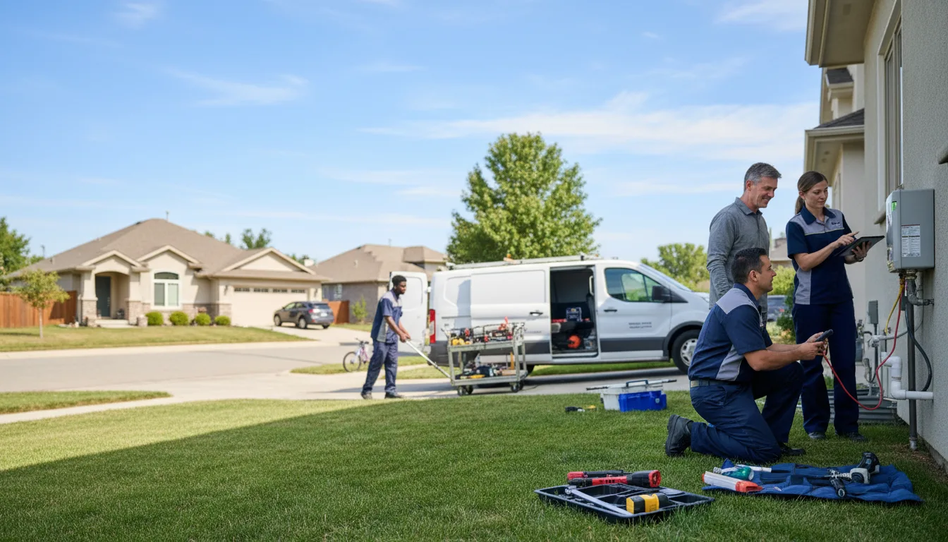 Tankless water heater service in Kresgeville, PA